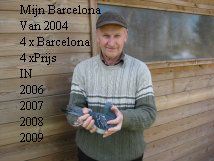 Mijn Barcelona heeft 4 maal barcelona gedaan en 4 maal prijs in 2006-2007-2008-2009 .Ik ben in 2010 verhuist van Oedelem naar Zwevezele. Vanaf 2013 zal ik terug Barcelona  spelen .
